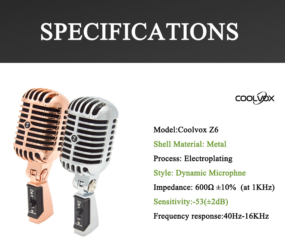 Vintage Microphone - Free Shipping