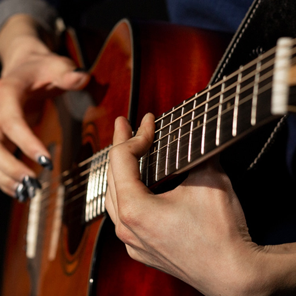 Wooden Acoustic Guitar