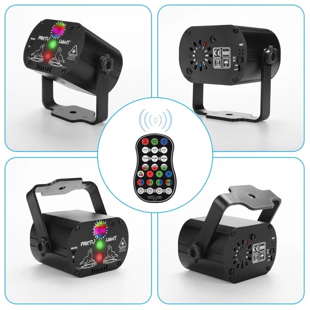 Disco Lights for Room or Stage - Free Shipping
