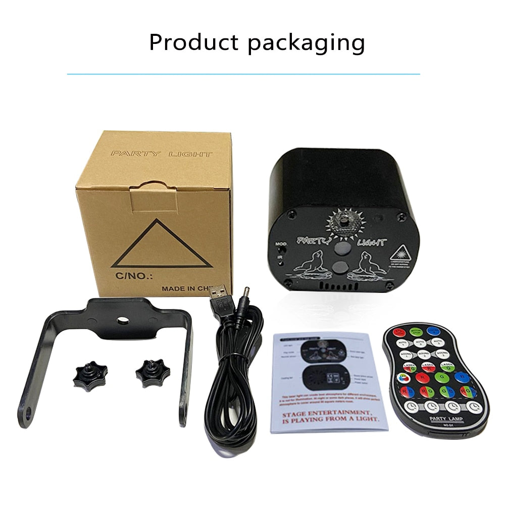 Disco Lights for Room or Stage - Free Shipping