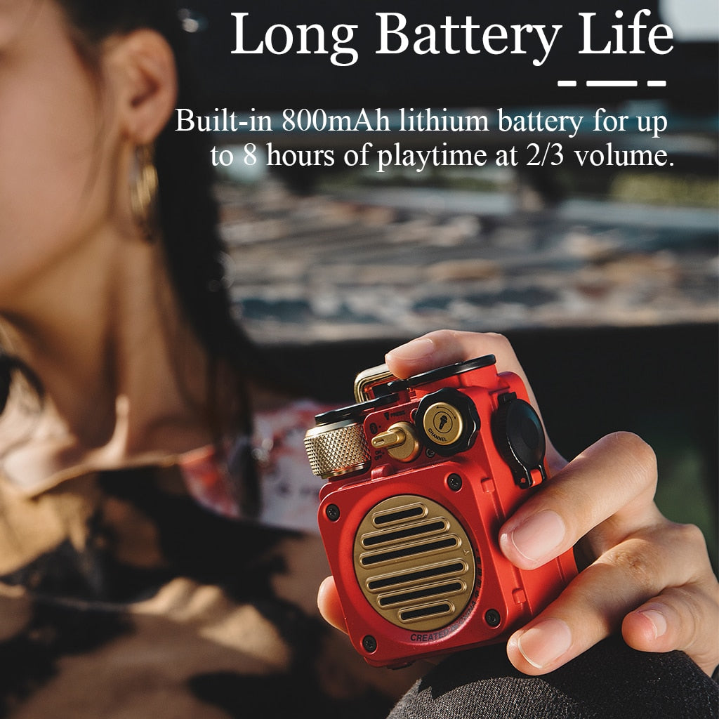 MUZEN Wild Mini Retro Bluetooth Speaker