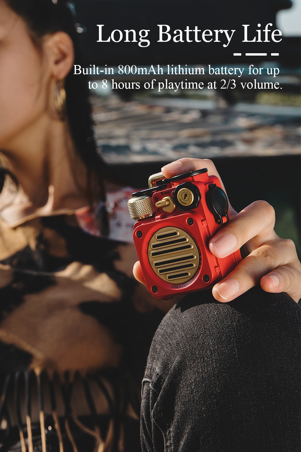 MUZEN Wild Mini Retro Bluetooth Speaker