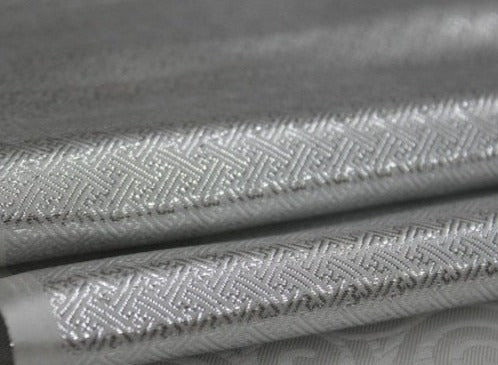 Metallic Speaker Grill Cloth Silver