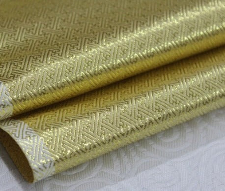 Metallic Speaker Grill Cloth gold