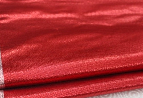 Metallic Speaker Grill Cloth red
