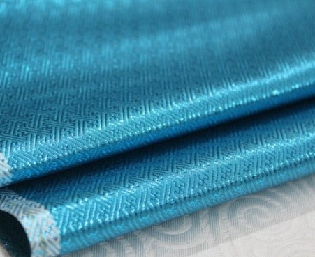 Metallic Speaker Grill Cloth blue