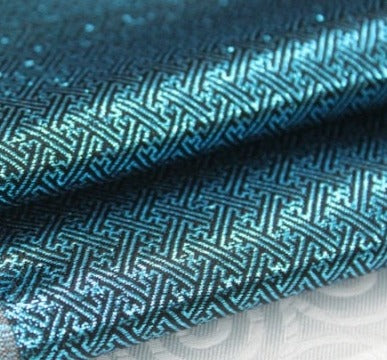 Metallic Speaker Grill Cloth blue black