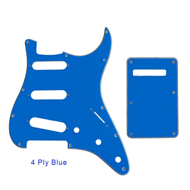 Guitar Pickguard With Back Plate Suit For USA/Mexico Fender Strat Standard SSS ST