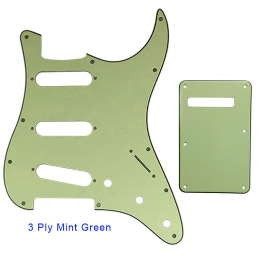 Guitar Pickguard With Back Plate Suit For USA/Mexico Fender Strat Standard SSS ST