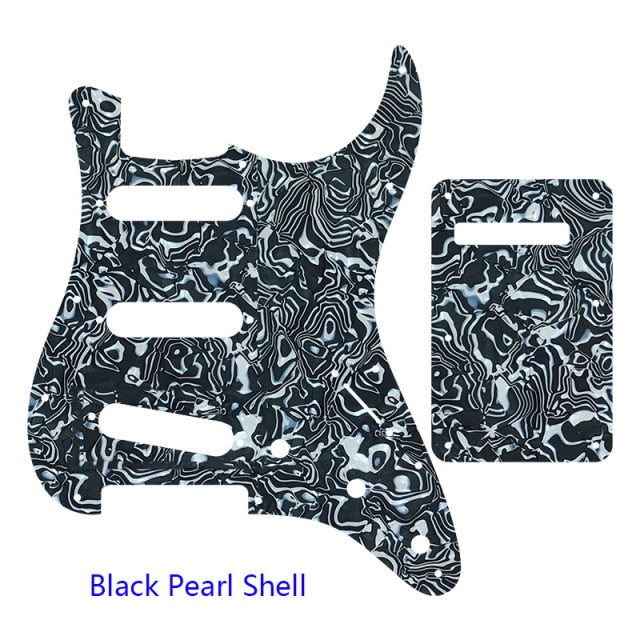 Guitar Pickguard With Back Plate Suit For USA/Mexico Fender Strat Standard SSS ST