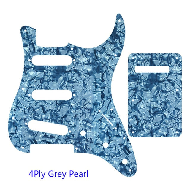 Guitar Pickguard With Back Plate Suit For USA/Mexico Fender Strat Standard SSS ST