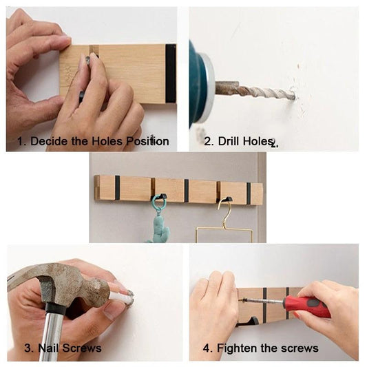 coat rack wall
