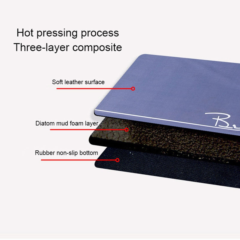 quick dry bath mat