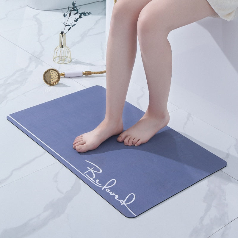 quick dry bath mat
