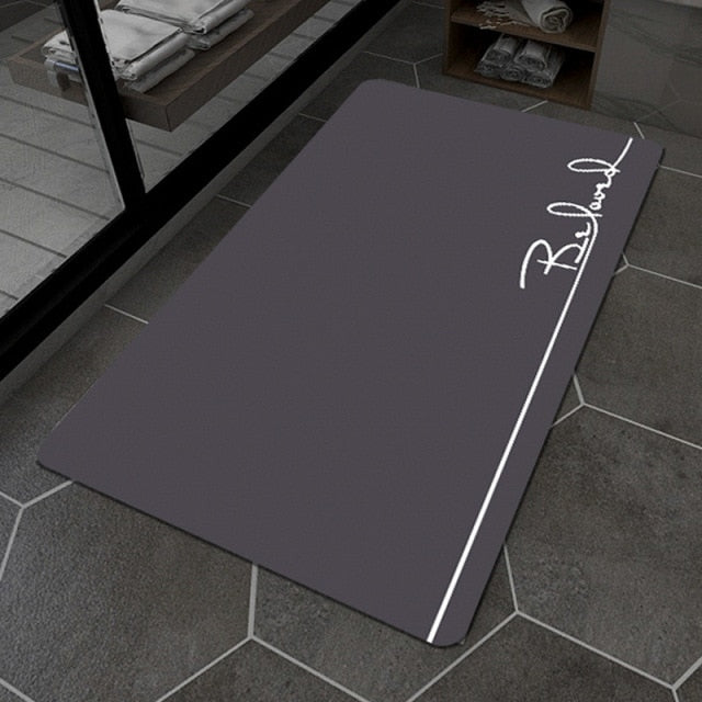 quick dry bath mat
