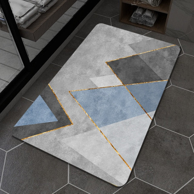 quick dry bath mat