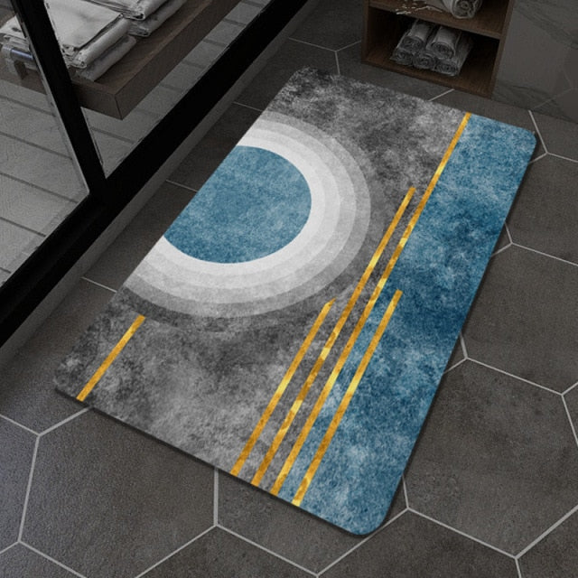 quick dry bath mat