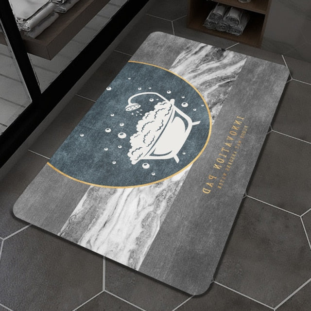 quick dry bath mat