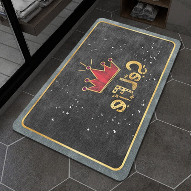 quick dry bath mat