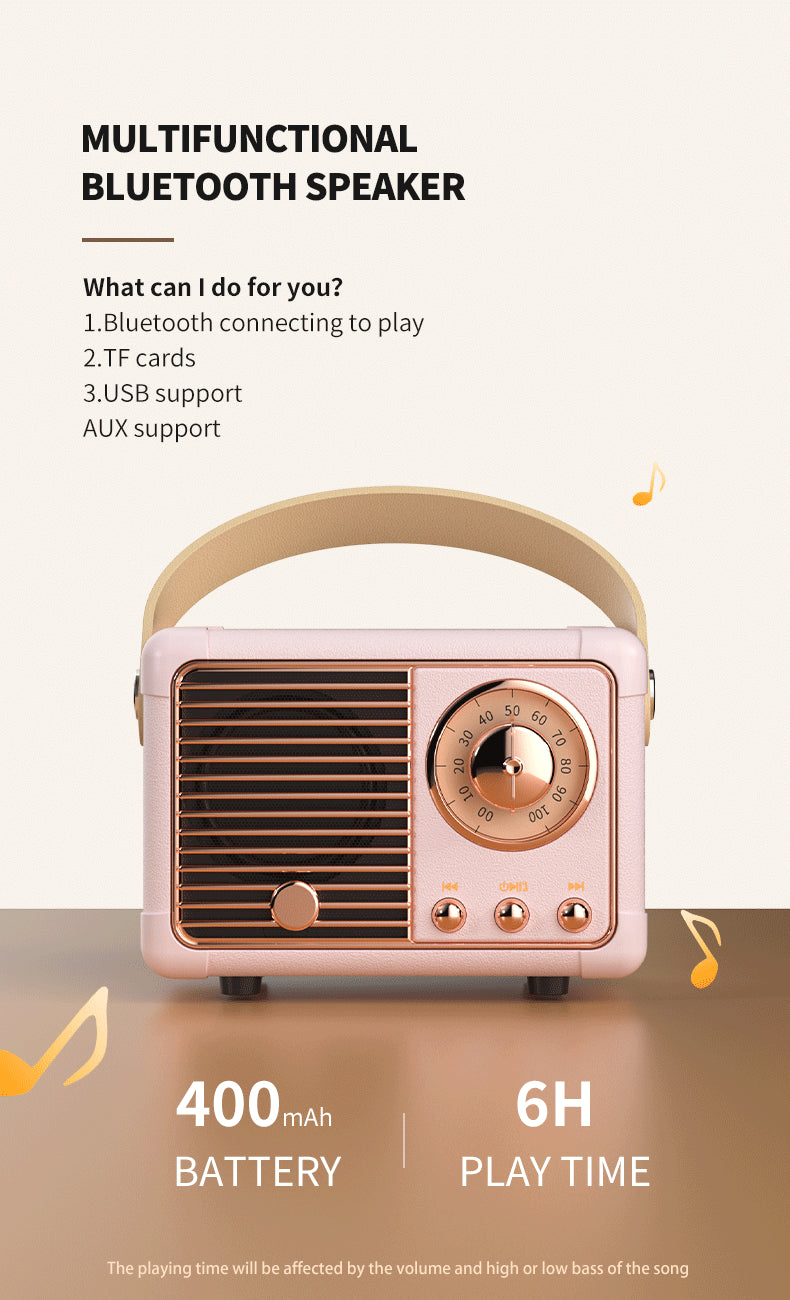 Retro Bluetooth Speaker