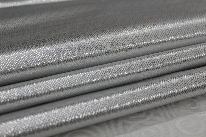 Metallic Speaker Grill Cloth Silver