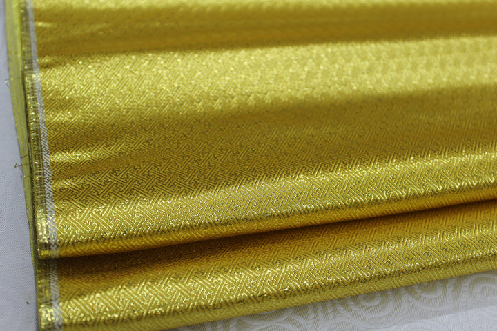 Metallic Speaker Grill Cloth Gold