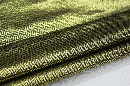 Metallic Speaker Grill Cloth Gold