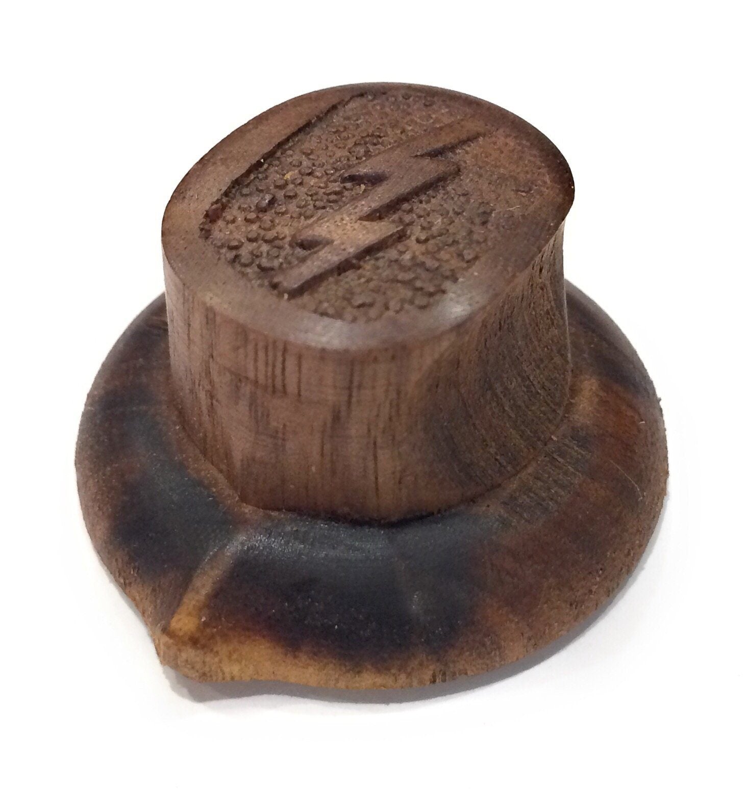 Reproduction 1936 Zenith Pointer Tuning Knob - Solid Wood Zenith Radio Knob Big River Hardware