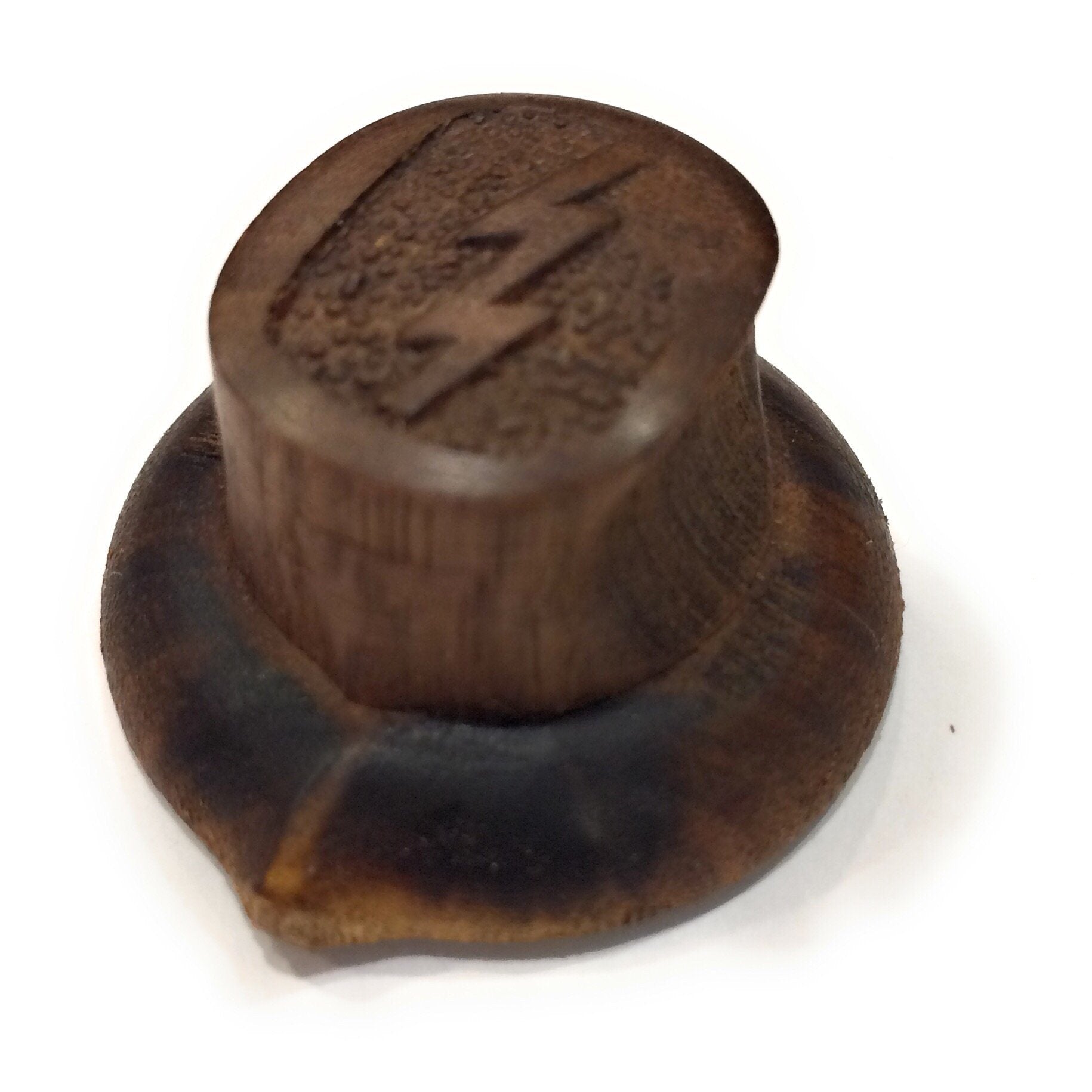 Reproduction 1936 Zenith Pointer Tuning Knob - Solid Wood Zenith Radio Knob Big River Hardware