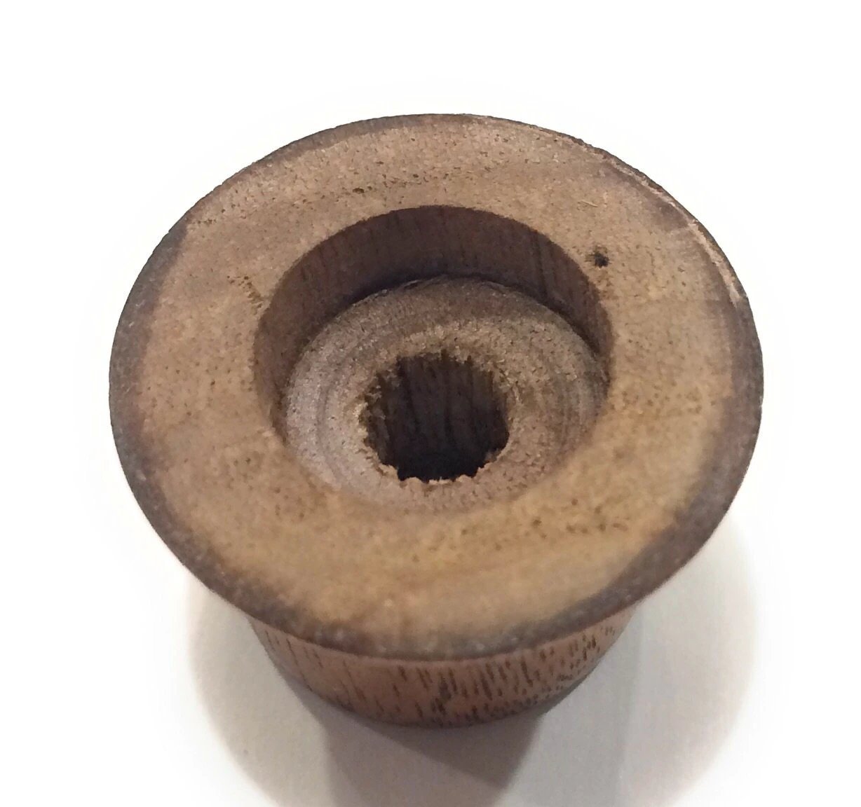 Retro Zenith Style Custom Guitar Knobs - Strat Style Wood Knob - Walnut Guitar Control Knob Big River Hardware