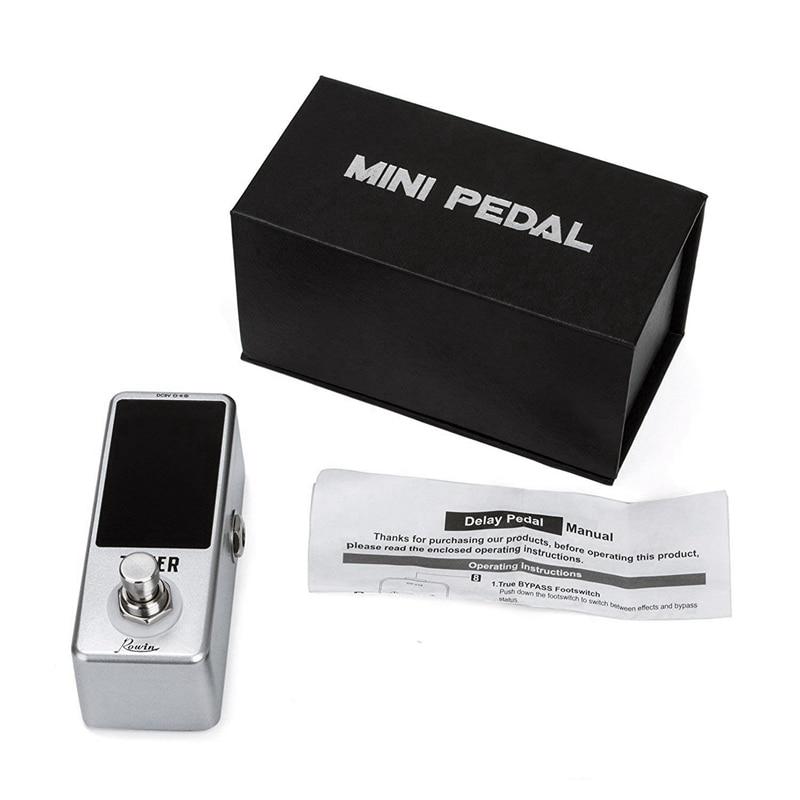 Rowin guitar tuner Guitar Effect Pedal Chromatic High Precision Guitar Turner Big River Hardware