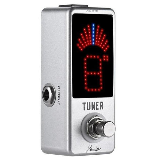 Rowin guitar tuner Guitar Effect Pedal Chromatic High Precision Guitar Turner Big River Hardware