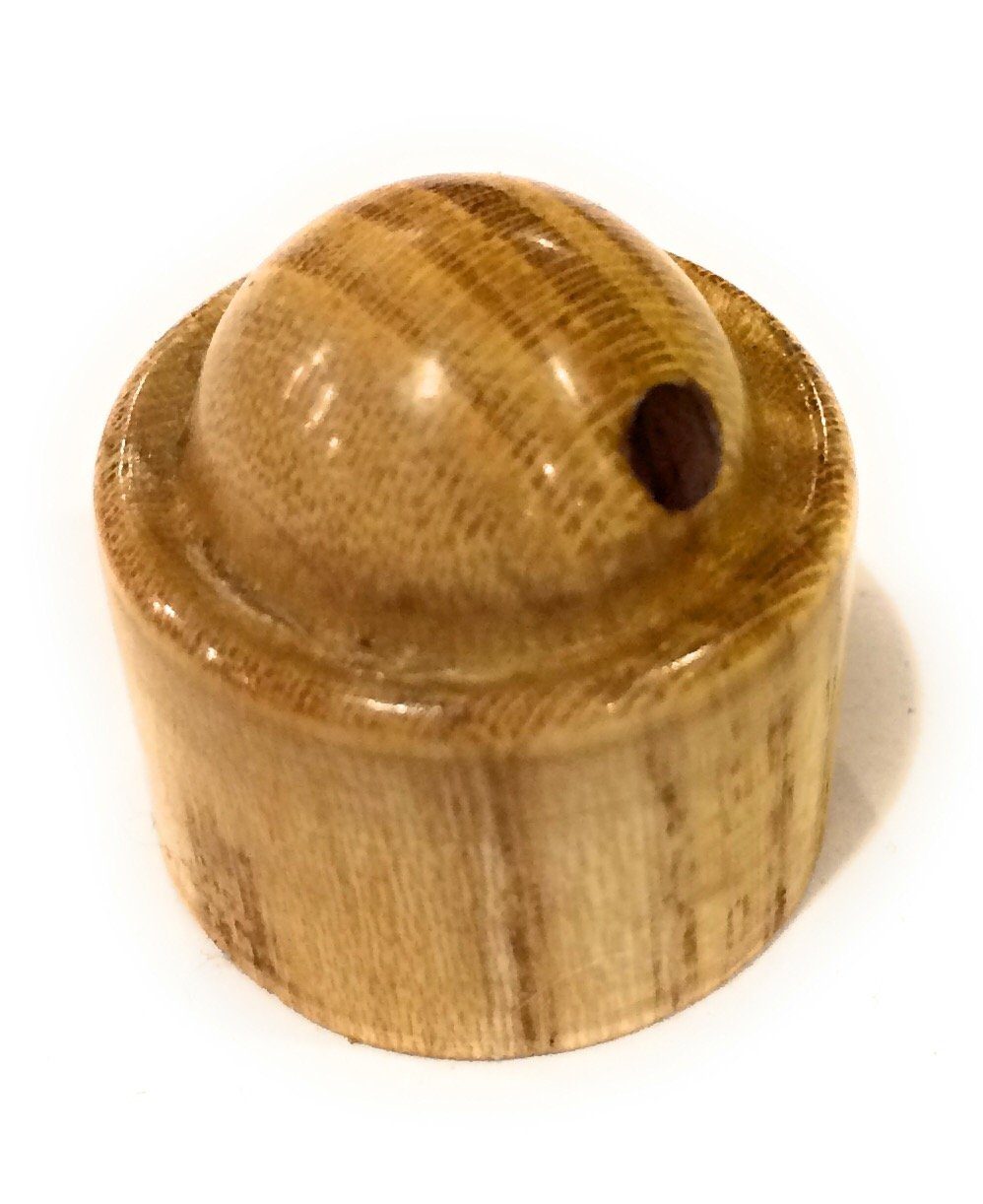 Set of 2 Tele Style Wood Barrel Cool Guitar Knobs Guitar Control Knob Big River Hardware