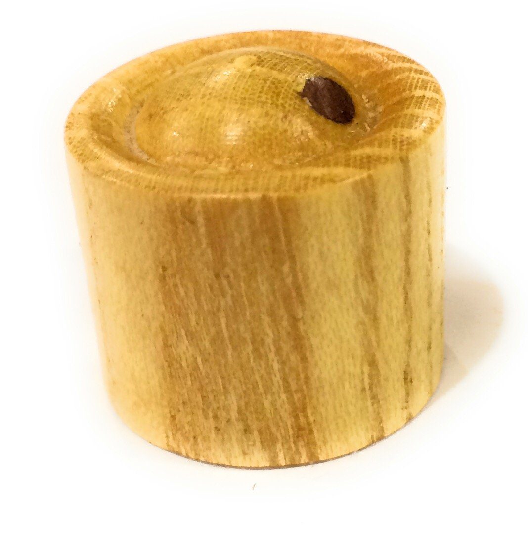 Set of 2 Tele Style Wood Barrel Cool Guitar Knobs Guitar Control Knob Big River Hardware Osage Orange - Setting Sund