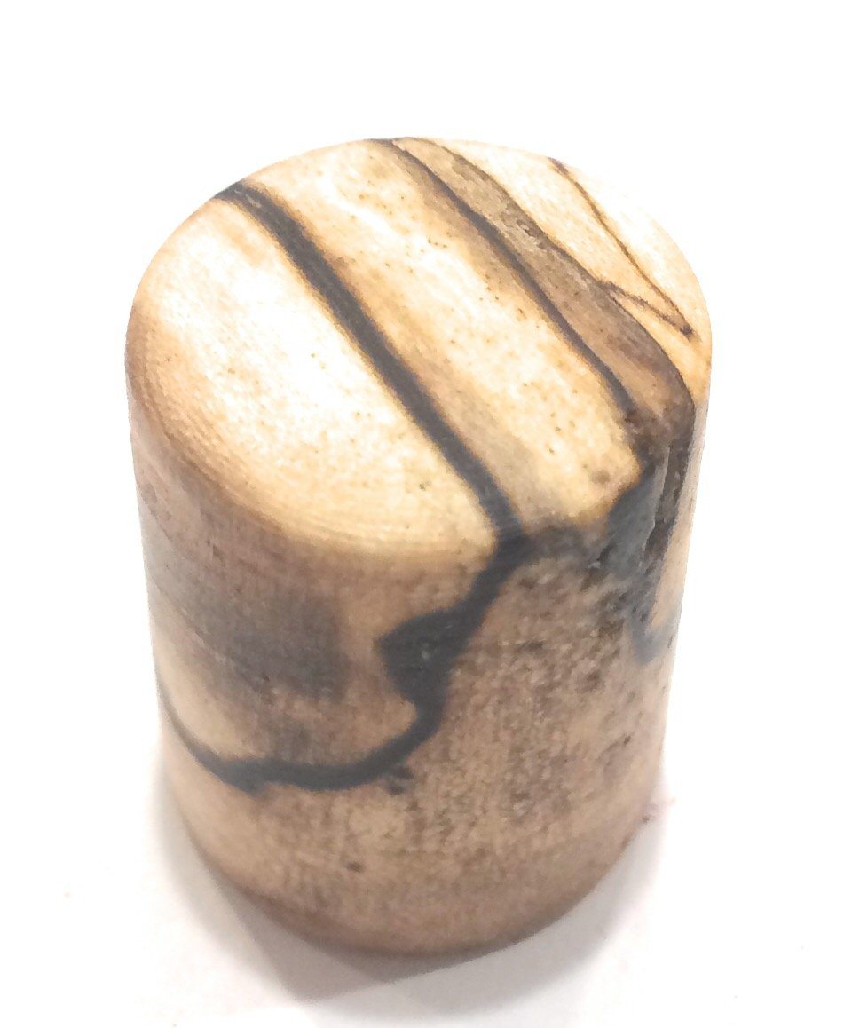 Set of 2 Tele Style Wood Barrel Custom Guitar Knobs Guitar Control Knob Big River Hardware