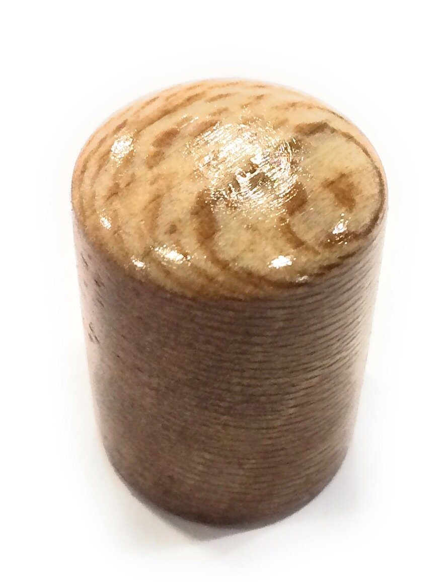 Set of 2 Tele Style Wood Barrel Custom Guitar Knobs Guitar Control Knob Big River Hardware