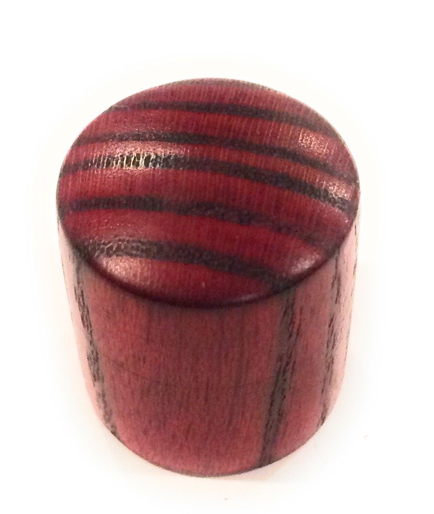 Set of 2 Tele Style Wood Barrel Custom Guitar Knobs Guitar Control Knob Big River Hardware