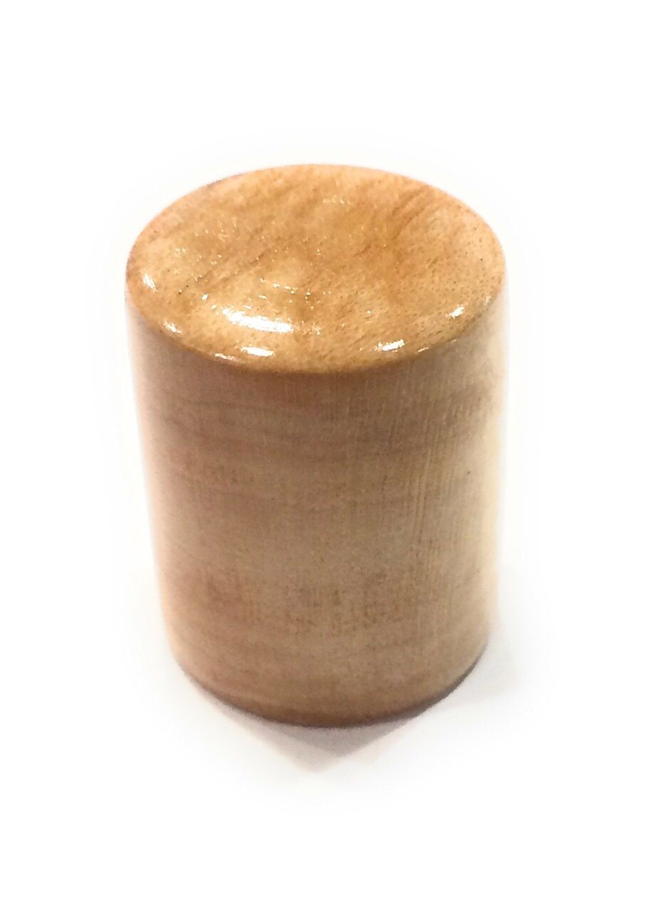Set of 2 Tele Style Wood Barrel Custom Guitar Knobs Guitar Control Knob Big River Hardware