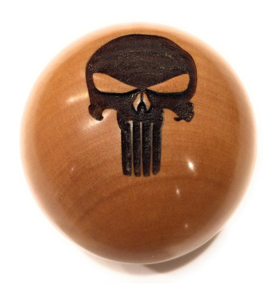 Skull Shift Knob - Custom Made Shift Knob Big River Hardware Chevrolet Camaro™ - 1967 to 1968: 5/16 - 18