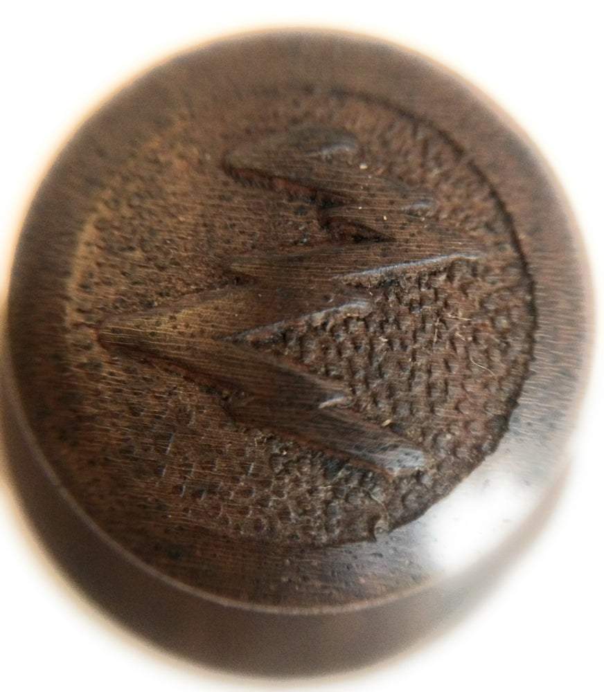 Small Solid Wood Hand Made Zenith Knob - Antique Radio Repair Knob Big River Hardware
