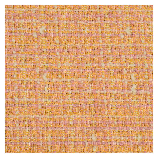 1950s vintage-style orange tweed speaker grill cloth – high-quality acoustic fabric for restoring retro speakers, guitar amps, and antique radios.