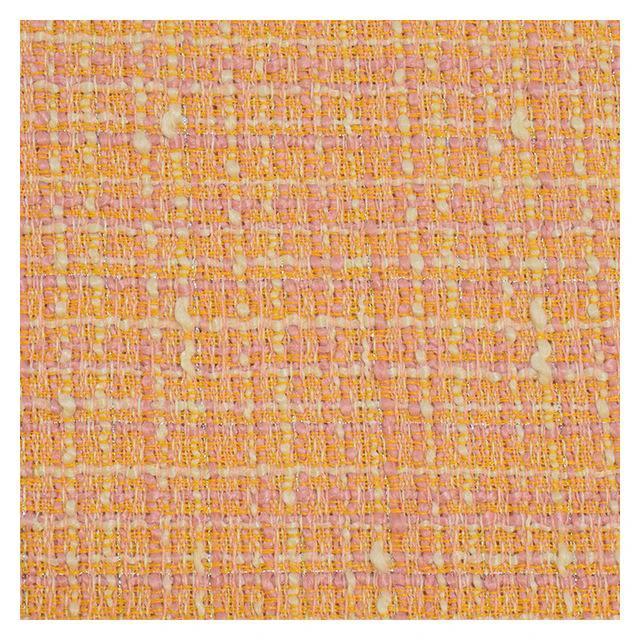 1950s vintage-style orange tweed speaker grill cloth – high-quality acoustic fabric for restoring retro speakers, guitar amps, and antique radios.