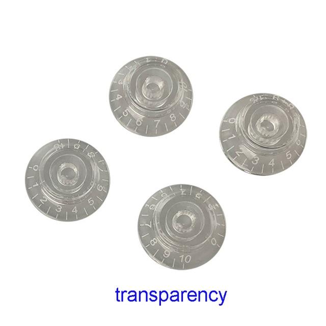 Speed Volume Tone Control Knobs guitar knobs Big River Hardware transparent