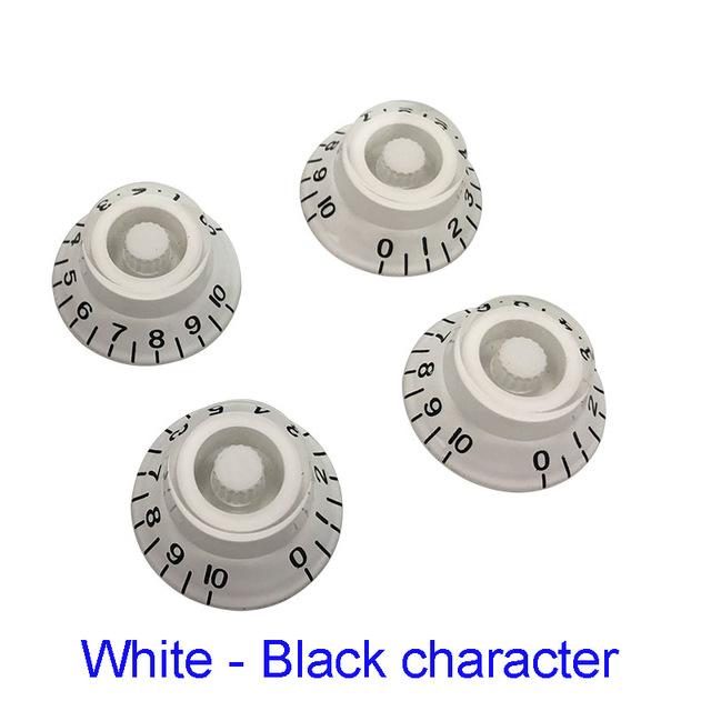 Speed Volume Tone Control Knobs guitar knobs Big River Hardware White