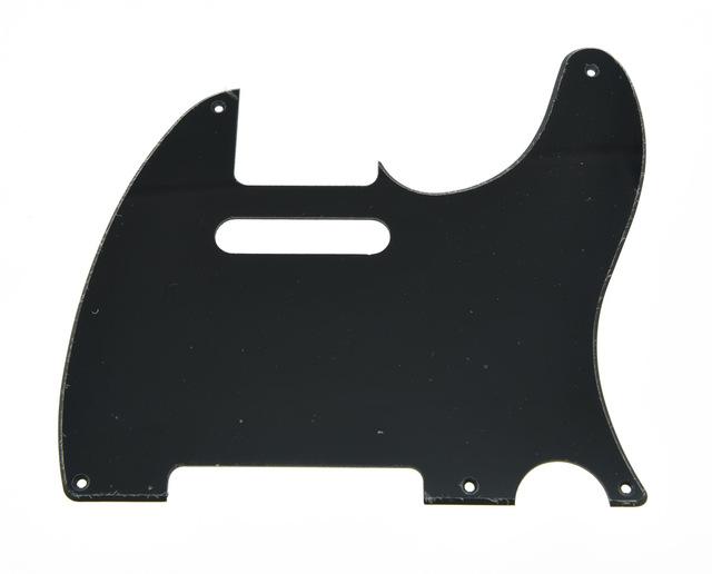 Telecaster Pickguard Telecaster Pickguard Big River Hardware Black 1 Ply