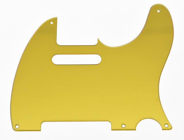 Telecaster Pickguard Telecaster Pickguard Big River Hardware Gold mirror