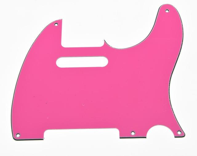 Telecaster Pickguard Telecaster Pickguard Big River Hardware Pink