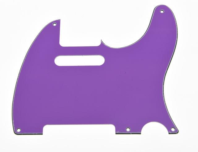 Telecaster Pickguard Telecaster Pickguard Big River Hardware Purple 