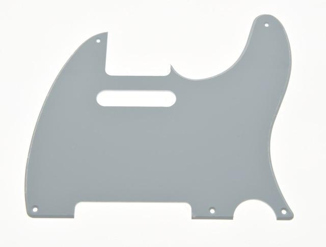 Telecaster Pickguard Telecaster Pickguard Big River Hardware White 1 Ply