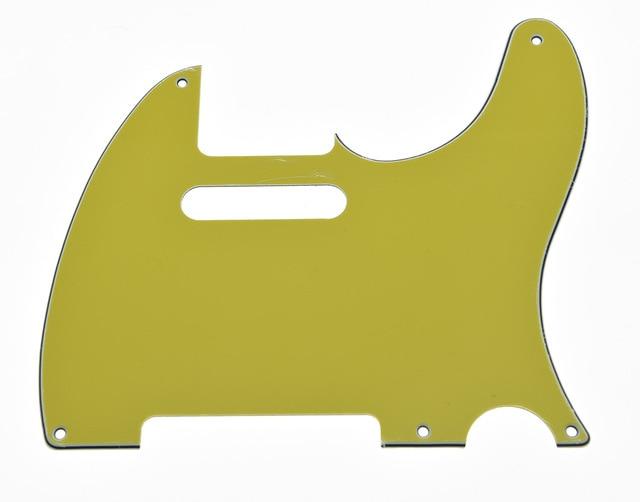 Telecaster Pickguard Telecaster Pickguard Big River Hardware Yellow 